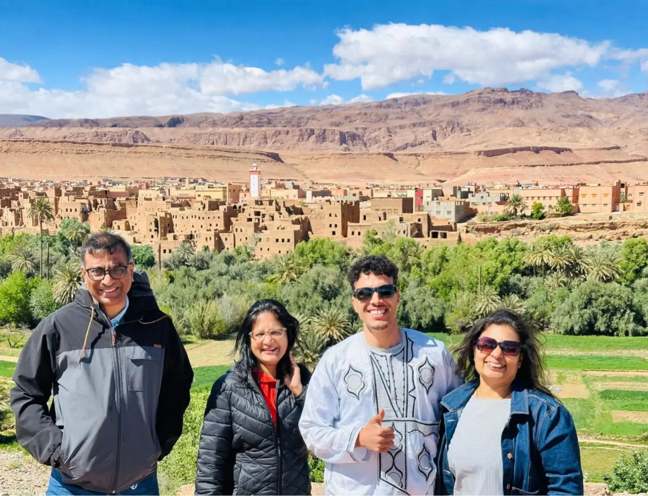 SaharaVia team in Todra Gorge