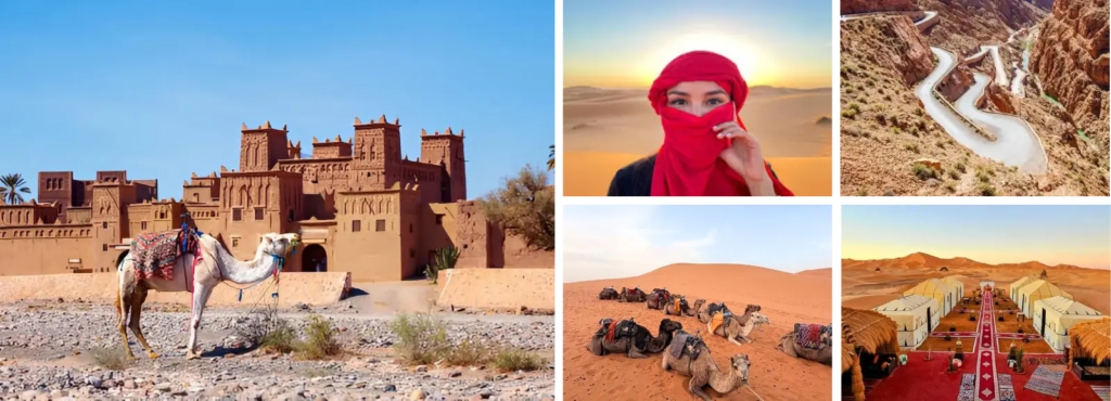 4 days tour from marrakech to merzouga